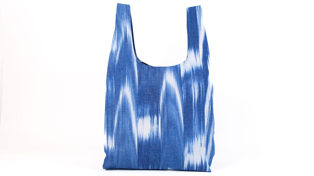 Bolsa compra tela Mallorquina 101 Azul