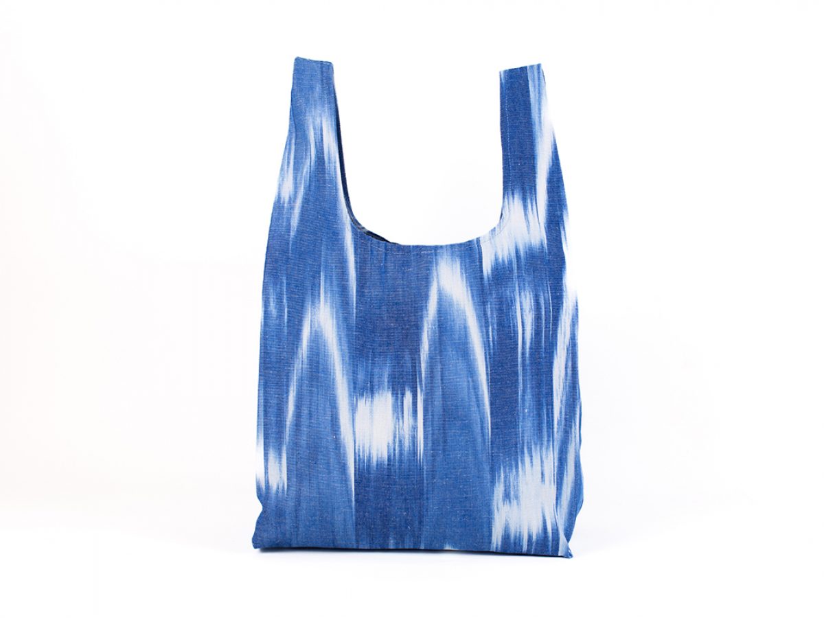 Bolsa compra tela Mallorquina 101 Azul