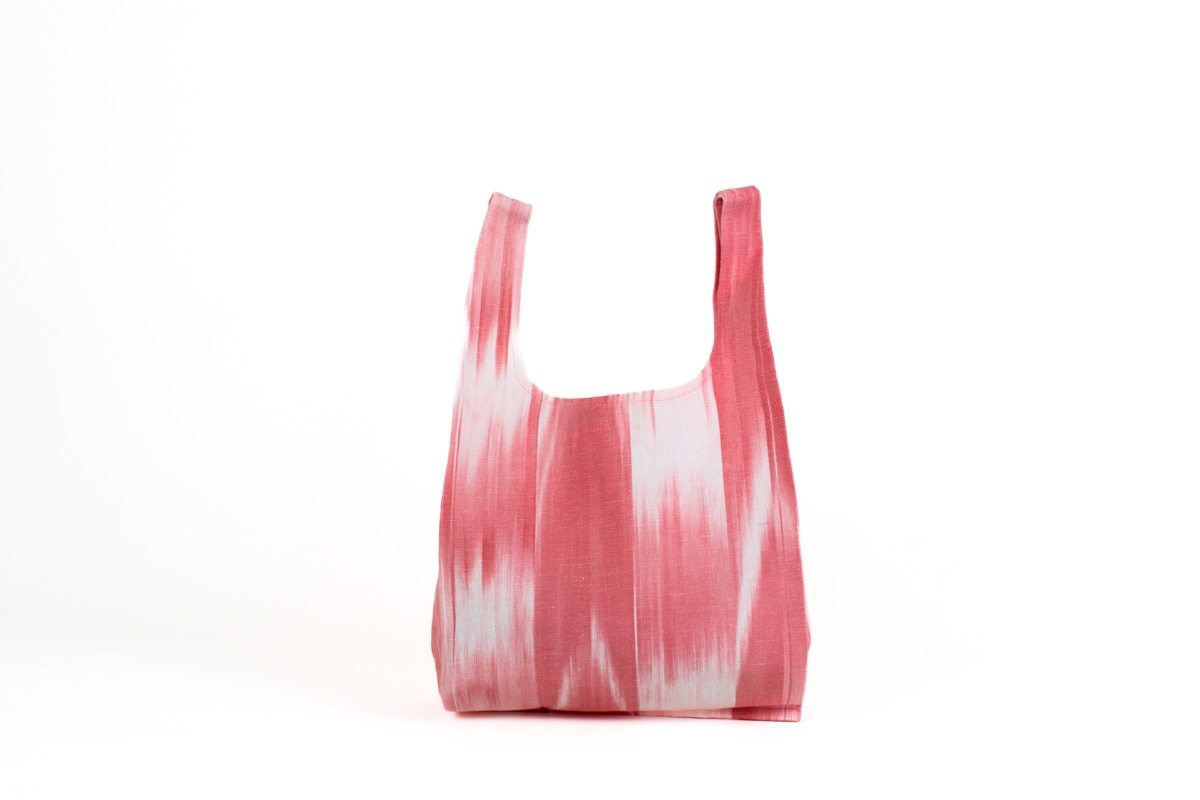 Bolsa compra tela Mallorquina 101 Rosa - Imagen 2