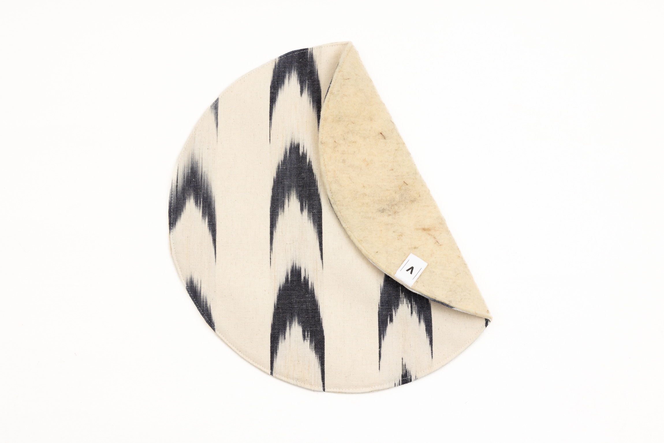 Bajoplato Llanatura tela Mallorquina 61 Negro - Imagen 2