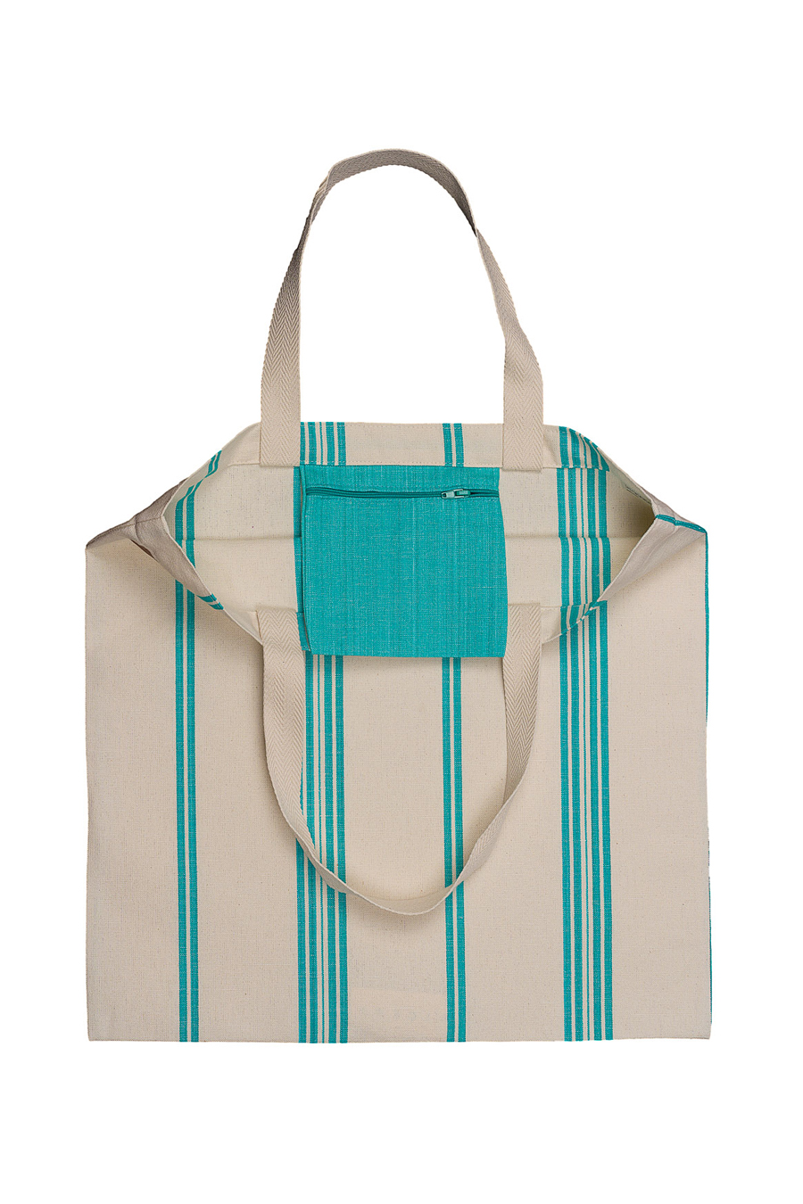 Tote Bag XL tela Mallorquina 211 Turquesa - Imatge 3