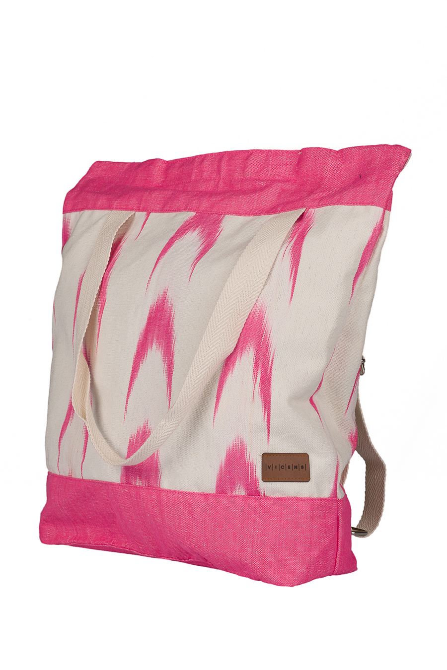 Bolsa Mochila tela Mallorquina 61 Rosa fucsia - Imagen 4