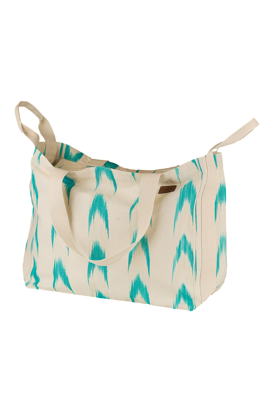Beach bag tela Mallorquina 61 Turquesa - Imagen 2