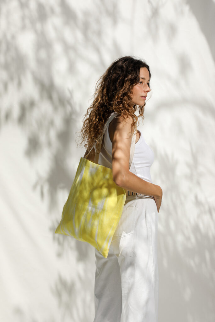 Muestra de tejido artesanal modelo 75 de Teixits Vicens