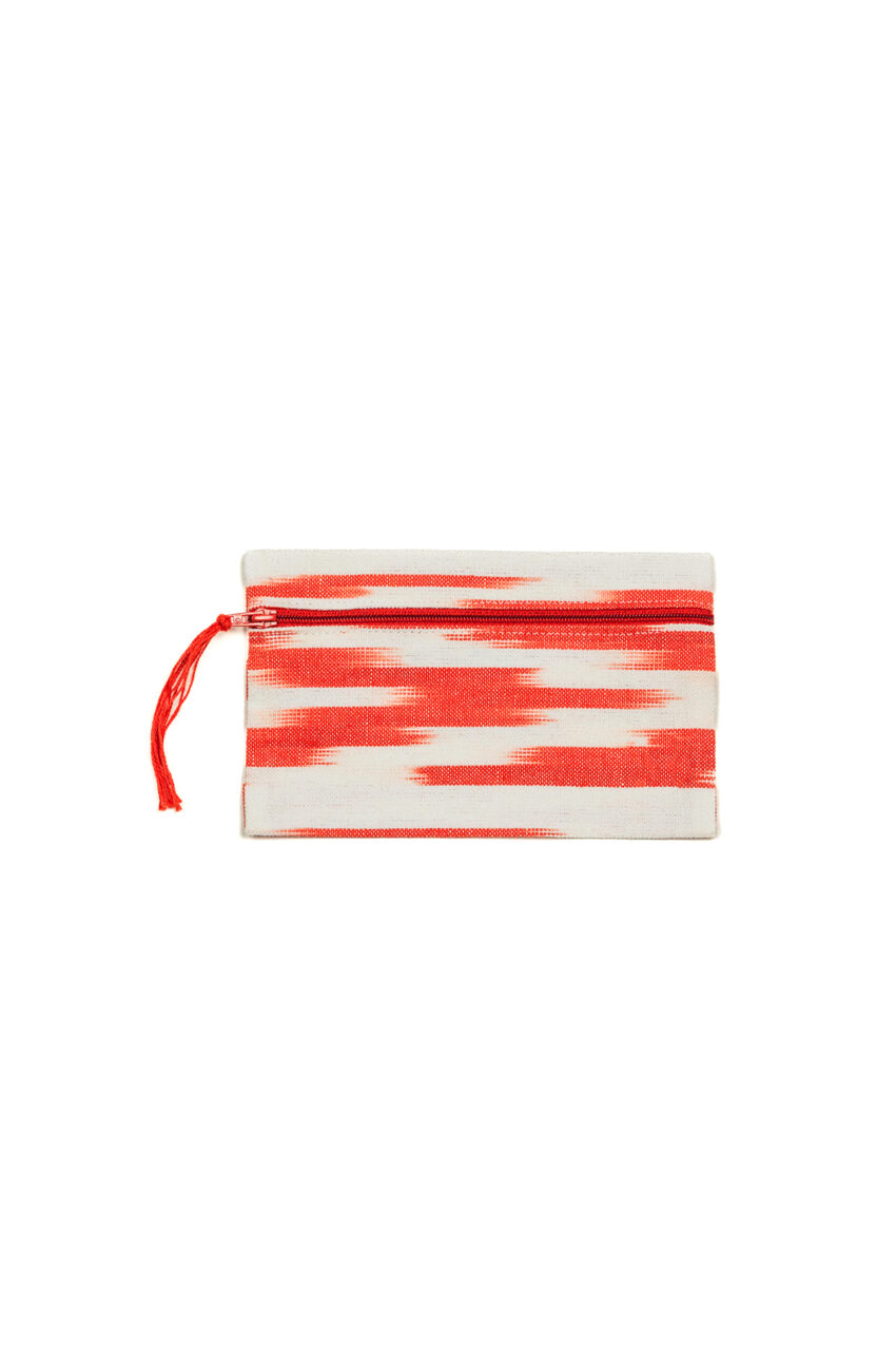 Mallorcan fabric Purse 109 Red