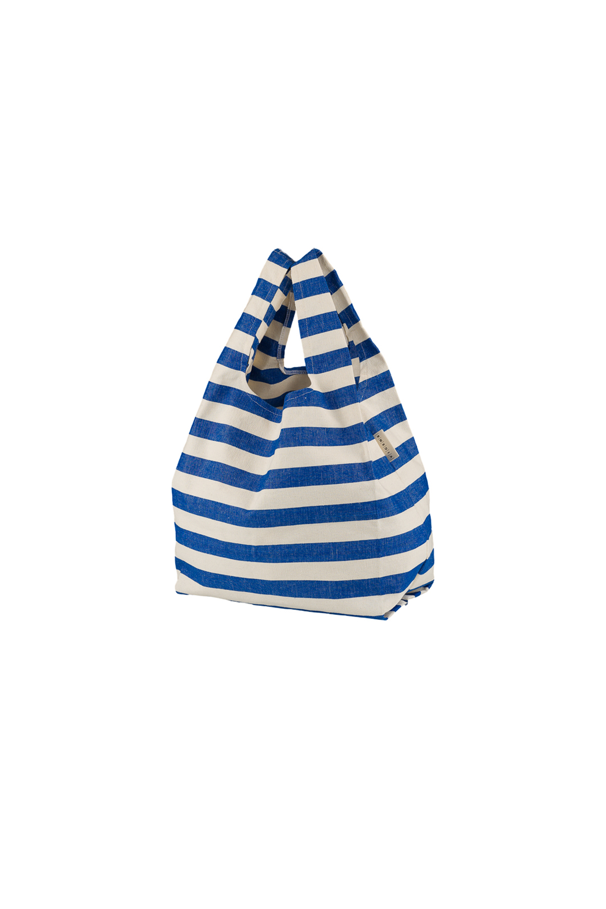 Einkaufstasche aus mallorquinischem Ikat-Stoff 106 Blau