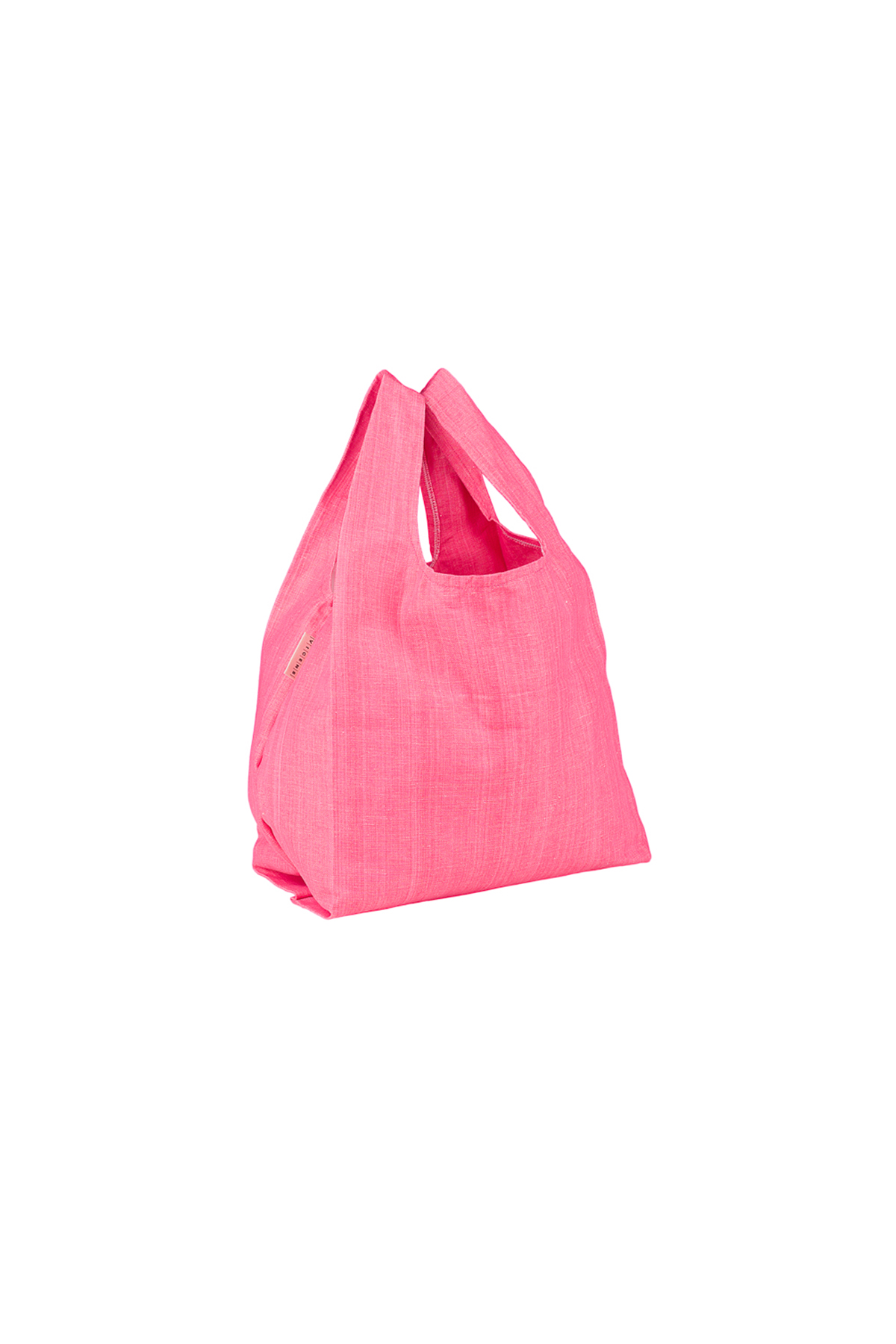 Bolsa compra tela Mallorquina ikat 150 Rosa fucsia - Imagen 3