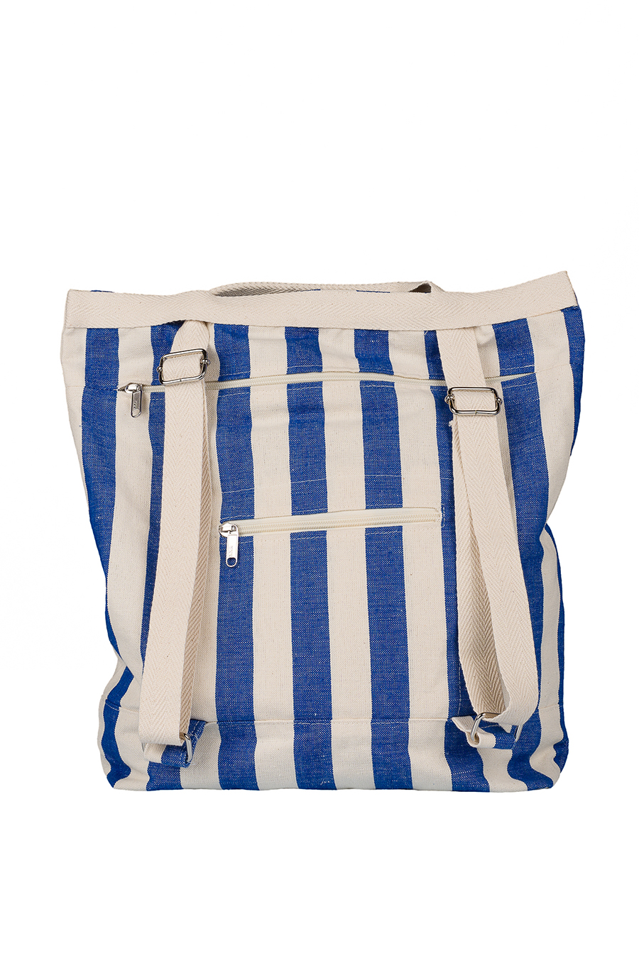 Bag backpack Mallorcan fabric 106 Blue - Image 2