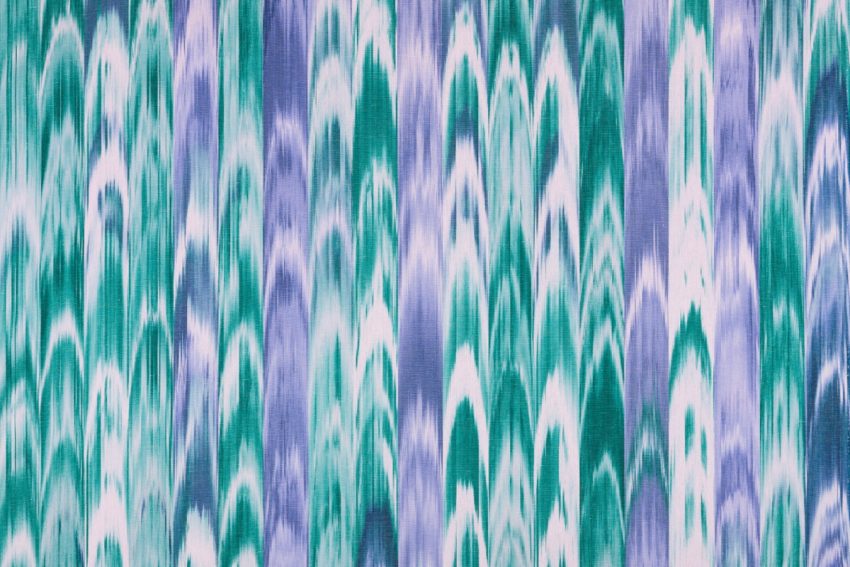 Tela Mallorquina ikat 200 Blaus