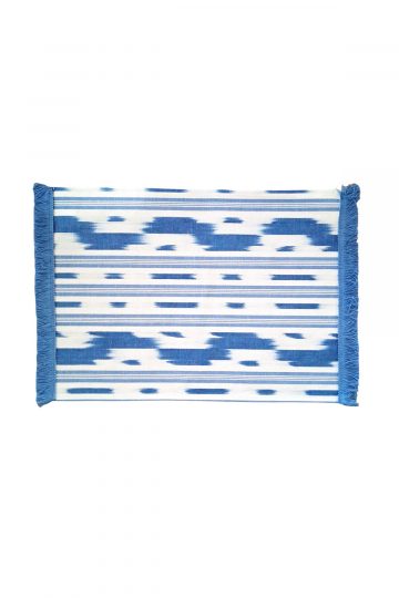 Individual flequito tela Mallorquina 103 Blau