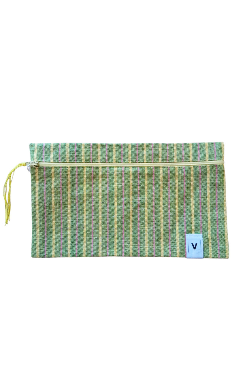 Mallorcan fabric pencil case 232 Green