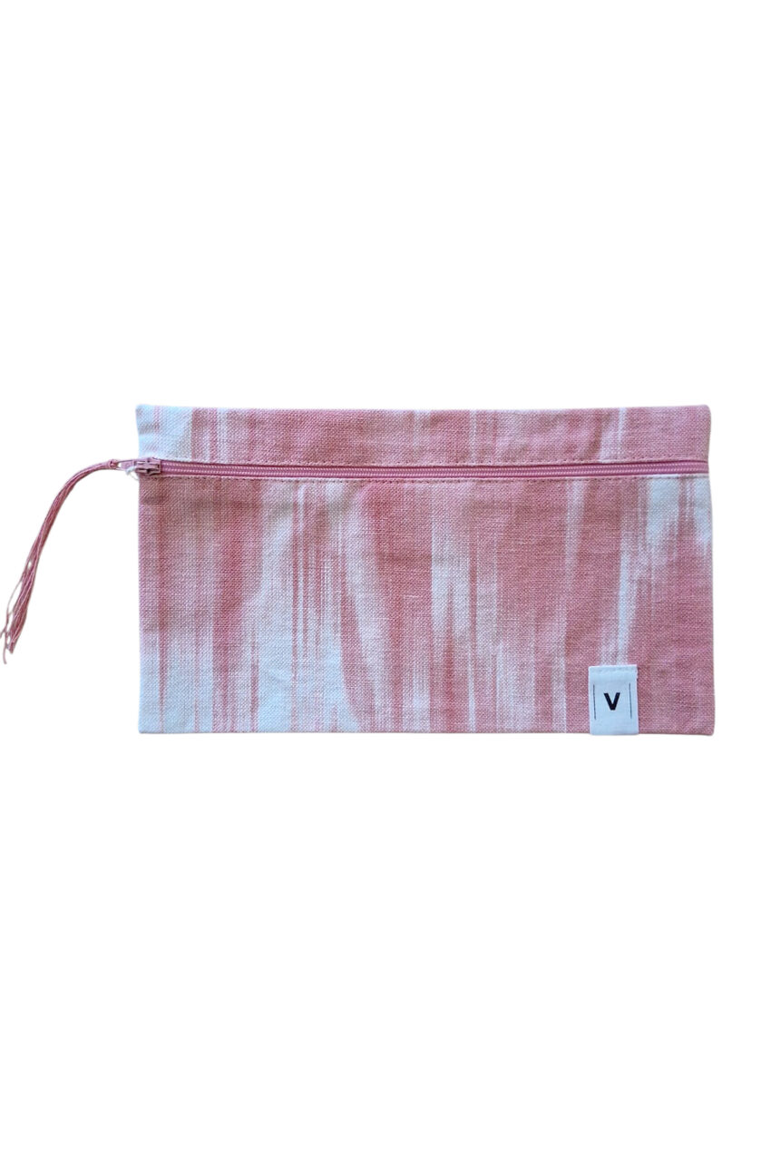 Mallorcan fabric pencil case 101 Pink