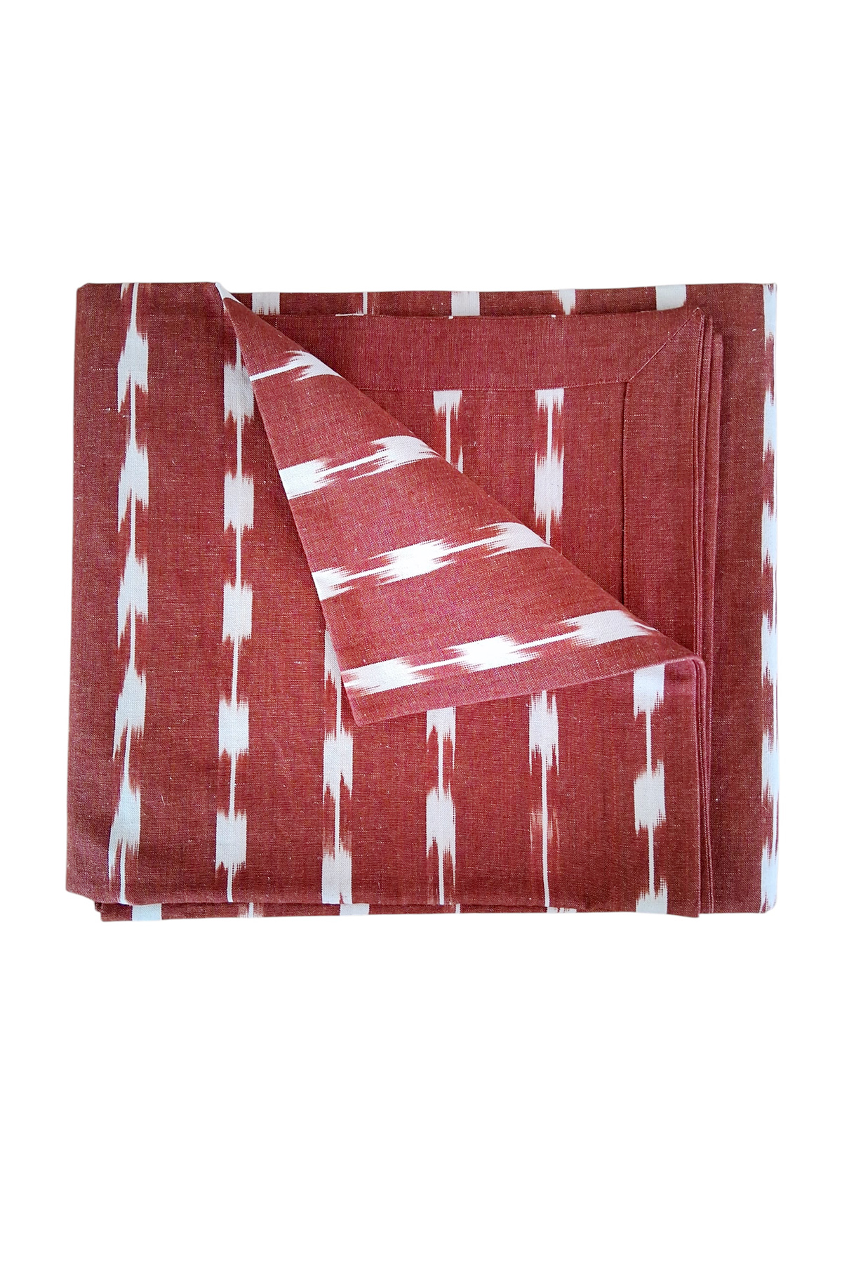 Mantel Inglete tela Mallorquina 302 granate