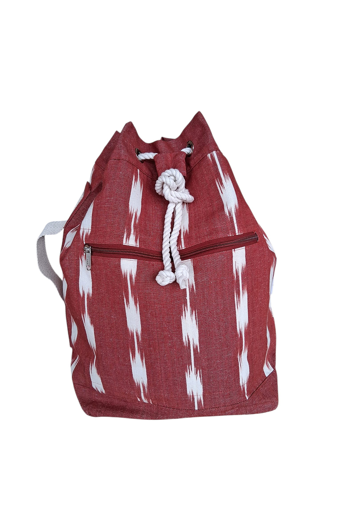 Mallorcan fabric duffel bag 302 Garnet