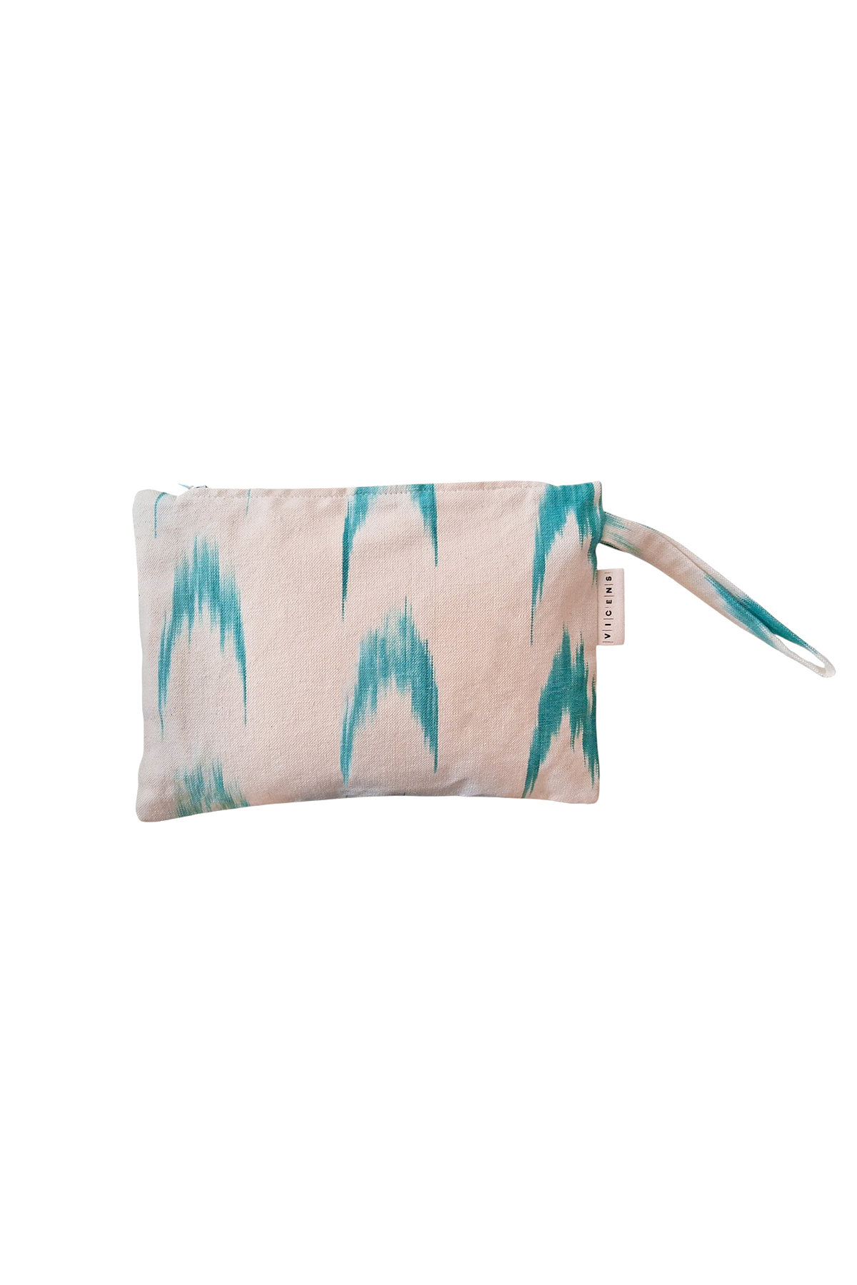 Bolso de mano tela mallorquina 61 turquesa