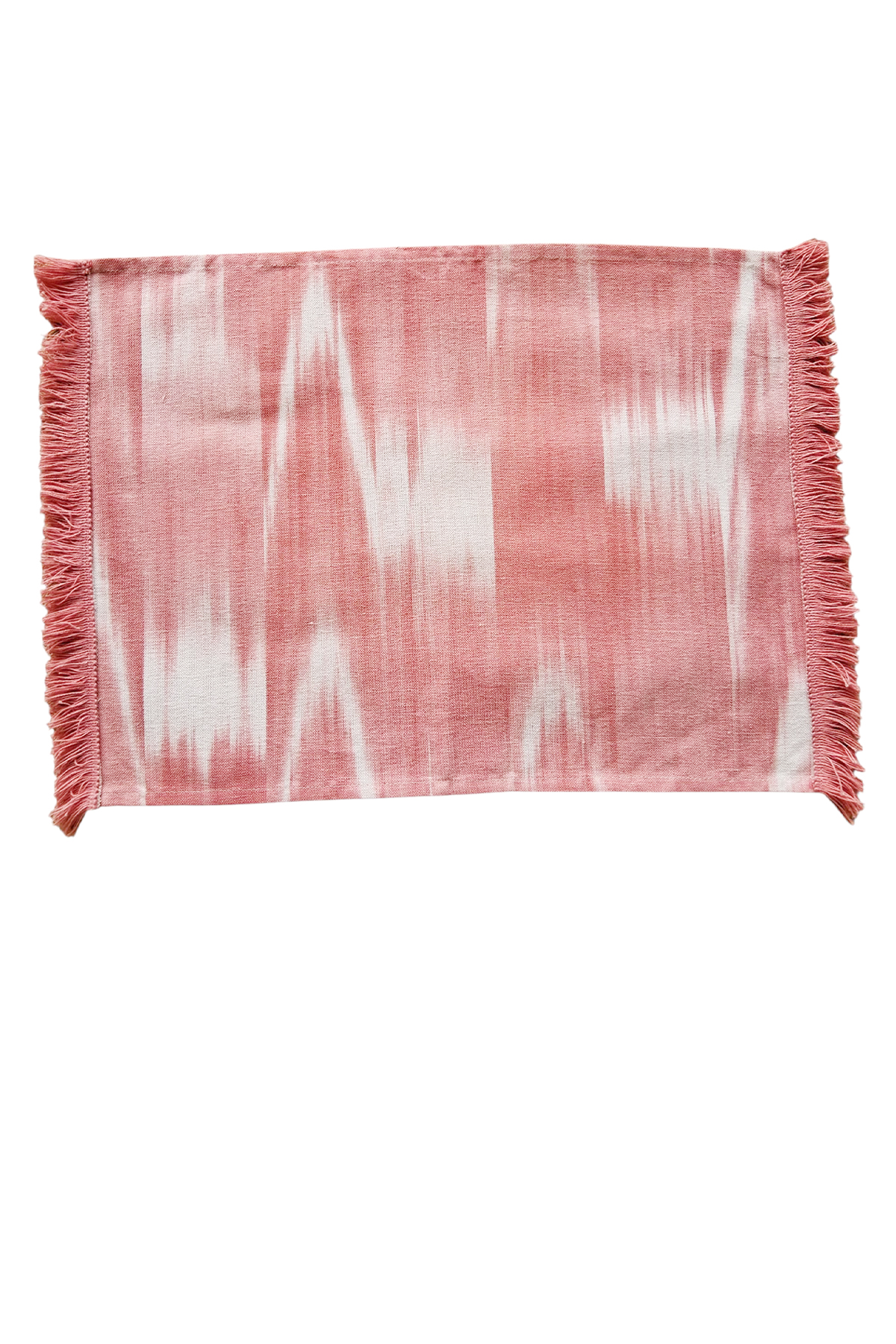 Tableset Mallorquina fabric fringe 101 Pink