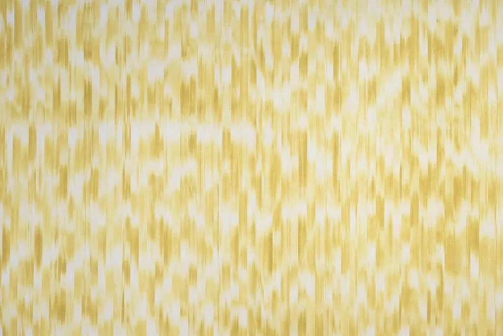 Tela mallorquina modelo 107 en amarillo oro de Teixits Vicens